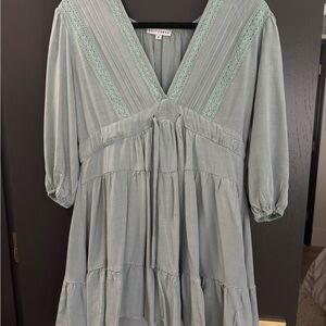 Mint Green Dress
